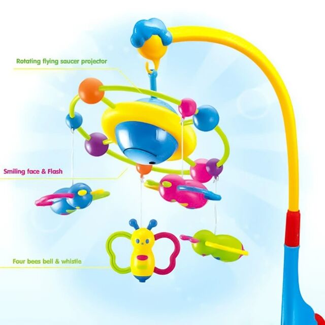 Mainan lonceng tempat tidur musik untuk bayi dan anak kecil, doremon kartun lonceng samping tempat tidur dengan mainan musik yang menenangkan for sale at factory direct price
