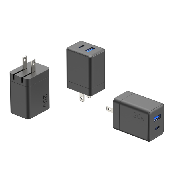 Großhandel 25W 1C1A GaN Ladegerät Schnelles Laden QC PD3.0 PPS