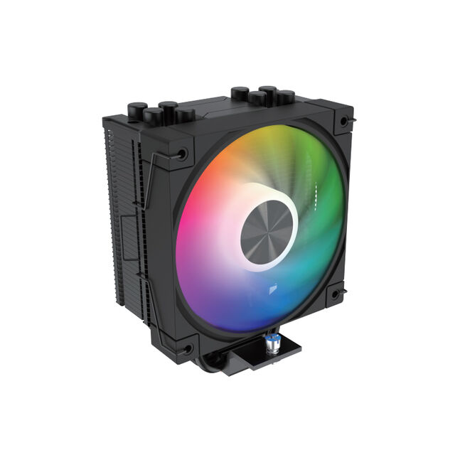 Enfriador de CPU de 4 tubos de cobre al por mayor, ventilador ARGB, radiador de computadora, enfriador AIO for sale at factory direct price