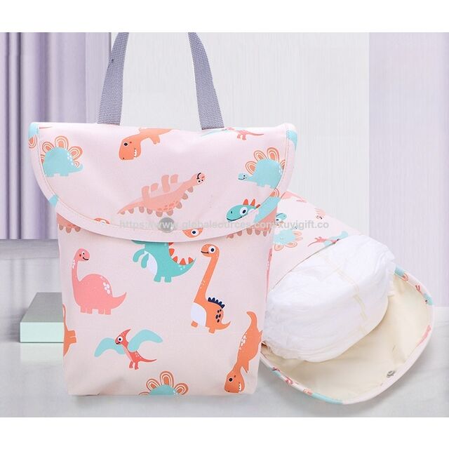 Großhandel Multifunktionale Wasserdichte Windel- & Flaschen-Organizer Hängende Wickeltasche für Kinderbett Kinderwagen Aufbewahrungstasche Große Kapazität for sale at factory direct price