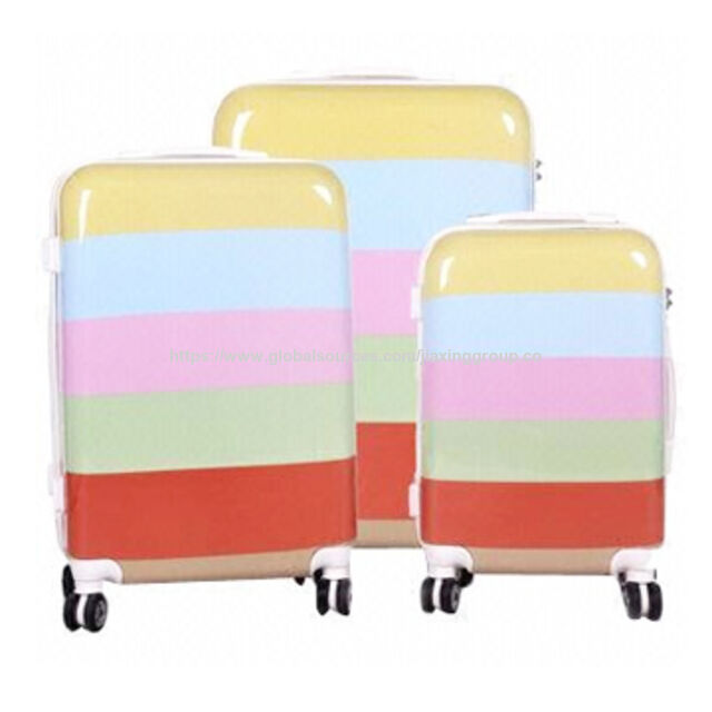 Hardside Luggage Set, Made of 100% PC, Various Colors Available, Customized Designs Welcomed JX