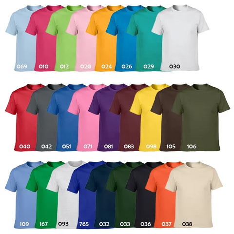 T-shirts unis pour adultes de haute qualité avec logo imprimé en gros - Uniformes personnalisés for sale at factory direct price