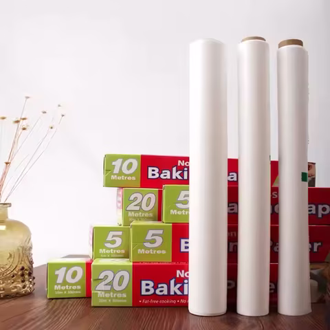ورق خبز للطبخ، لفة ورق زبدة، 30 سم، 50 متر، 100 متر for sale at factory direct price