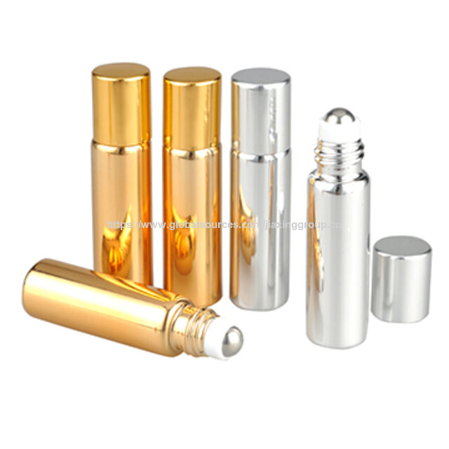 Frasco Roll-On de Vidro com Cor Degradê para Óleo Essencial de 5ml e 10ml for sale at factory direct price