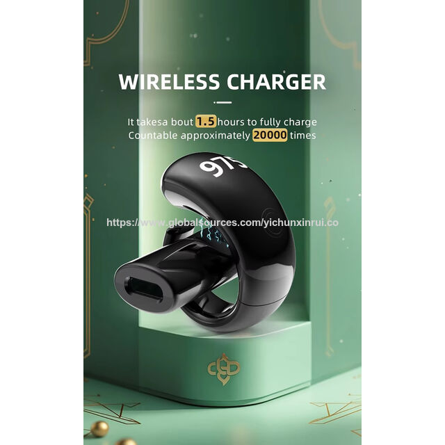 Contador de Cuentas de Oración Digital Inteligente para Musulmanes con Anillo de Plástico, Alertas de Azan, Alarma de Amanecer, Control de App IOS, Despertador con Pantalla OLED Inalámbrico for sale at factory direct price