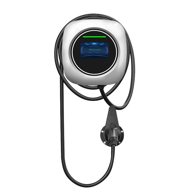 Station de recharge portable 7kW 11kW 22kW Chargeur EV Wallbox Chargeur domestique intelligent AC Fabricant Chargeur de voiture EV Usine Type 2 UE