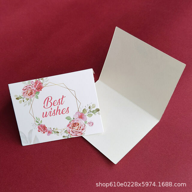 Cartes de Voeux Musicales pour Occasion - Carte d'anniversaire exquise imprimée en couleur style européen, mignonne et fraîche for sale at factory direct price