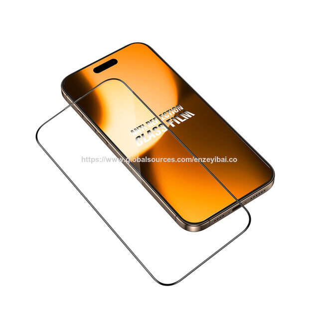 Protetor de Tela KUZOOM Anti-Reflexo HD para iPhone 17 16 15, Dureza 9H Resistente a Arranhões, Revestido com AR Grau AAA