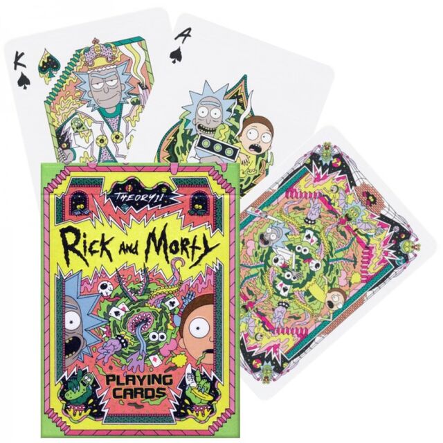 Rick and Morty Theory11 Playing Cards Deck With Extra Cards B2B Wholesale Sales for sale at factory direct price