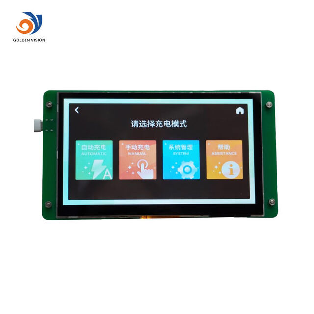 Golden Vision 4,3 Zoll TFT LCD kapazitiver Touchscreen mit hoher Leistung für industrielle Anwendungen