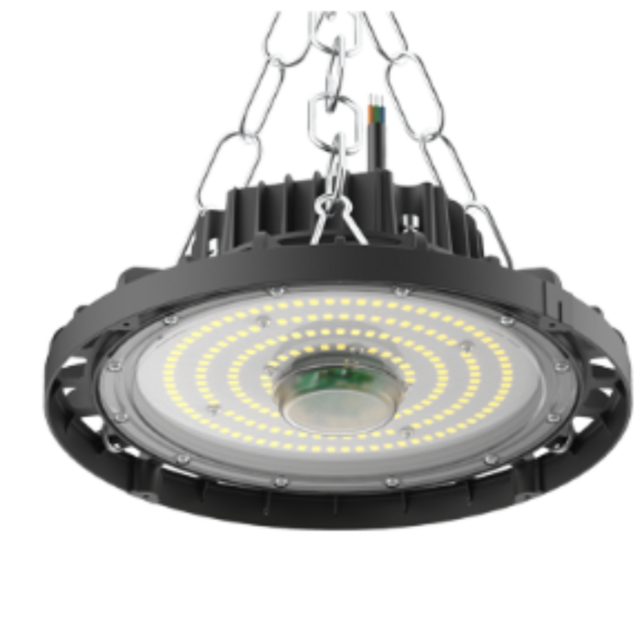 Luzes de Armazém Mais Vendidas, Luz LED UFO High Bay 100W 16,000lm / LED High Bay / Iluminação High Bay for sale at factory direct price