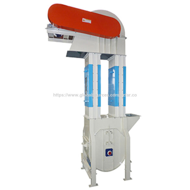 Elevador de cangilones tipo Z de gran capacidad (10-80 Ton/hora) para molino de arroz