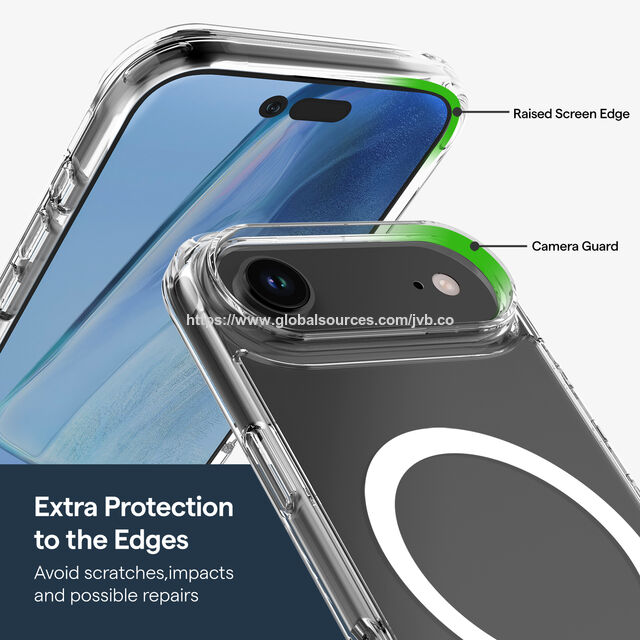 Étui Magnétique Transparent en PC pour iPhone 17 avec Caméra IA Vente en Gros for sale at factory direct price