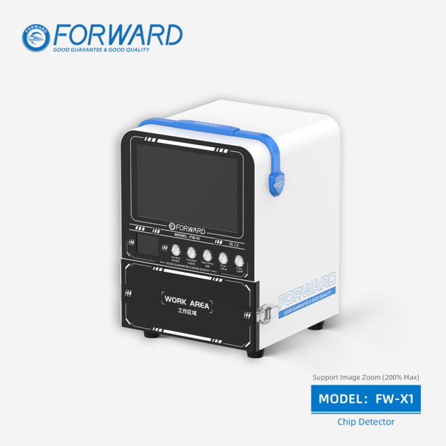 Máquina de Rayos X FORWARD FW-X1 para Estructura Interna de Teléfono Móvil, Chip Detector para Reparación de Placa Base de Teléfono Móvil