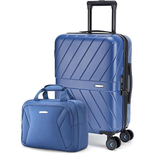 2 Pieces Carry On Luggage 22x14x9 Airline Approved With Tsa Lock 1oo%  Polycarbonate Hardside Luggage With Spinner Wheels - Buy China Wholesale  Suitcase $17 | Globalsources.com