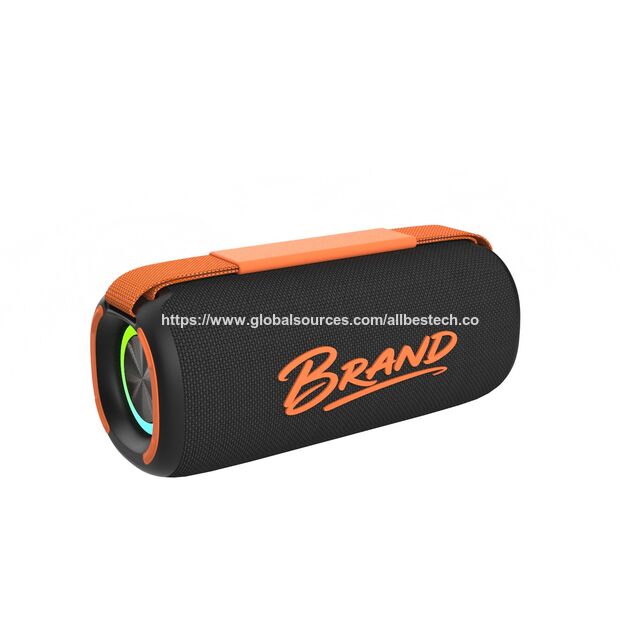 Manufacturer 20W Waterproof Bluetooth Speaker Black IPX5 Certified 8 Hour Playtime Enhanced Bass for Home Office Outdoor for sale at factory direct price