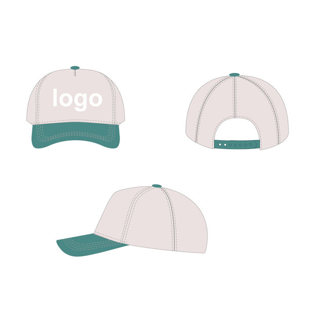 Gorra de camionero de malla con ala para impresión personalizada, logo bordado, cierre a presión