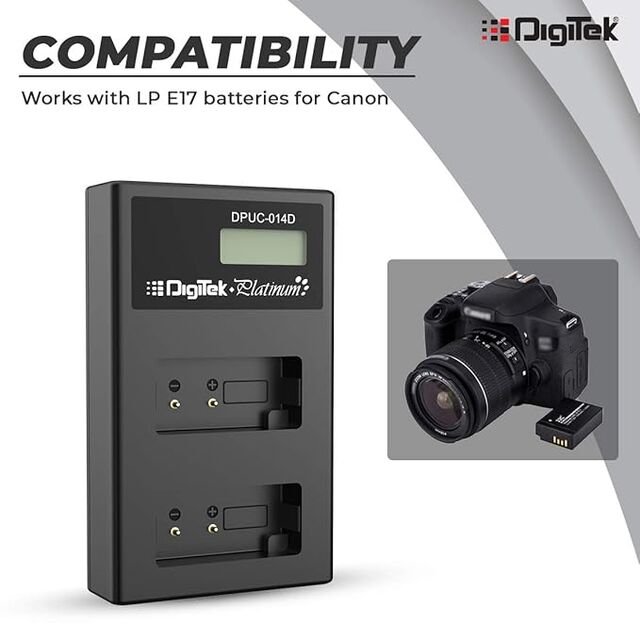 Chargeur Digitek Platinum DPUC 014D (LCD MU) FW50 pour Batterie NP FW50