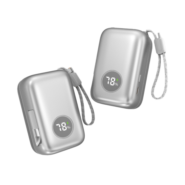 PD45W 20000mAh Powerbank mit einziehbarem Kabel | Tragbare mobile Stromversorgung mit Schnellladung (Modell PB06) for sale at factory direct price