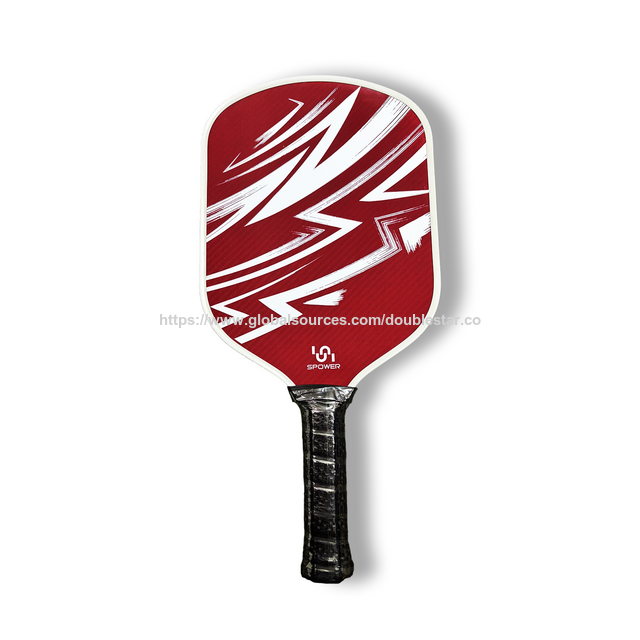 Thermoformierte Kevlar Carbonfaser Pickleballschläger mit 16mm Polypropylen-Wabenkern