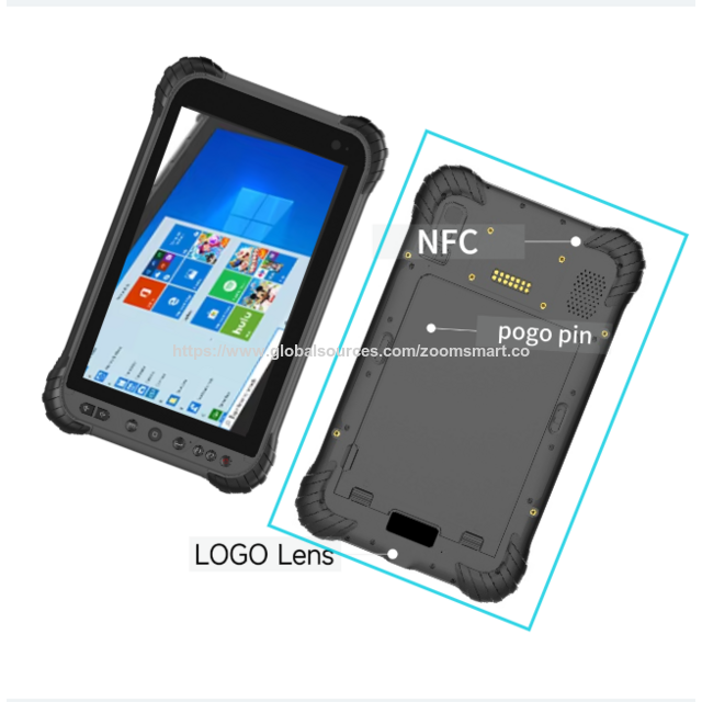 ZoomSmart A8003 QCOM SDM632 4G 8 Pulgadas IPS Android 10 Mini Tablet PC Robusta para Exteriores for sale at factory direct price