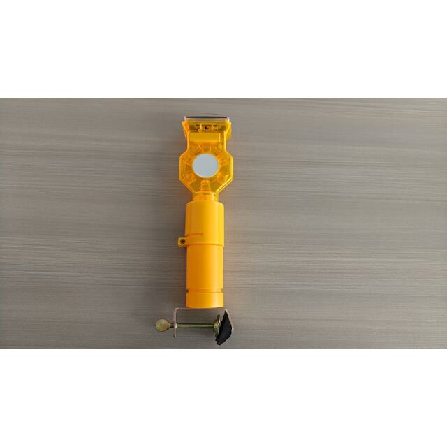 Solar LED Warning Light Flashing Signal Safety Lamp for Traffic Cone and Road & Construction TXABSU-105B for sale at factory direct price
