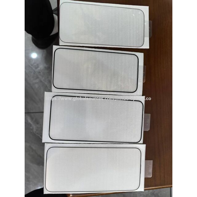 Protector de Pantalla de Vidrio Templado Serie 16 con Cámara sin Polvo Impresa en Seda HD - Vidrio de Alto Aluminio CSG con Impresión de Seda y Electrochapado