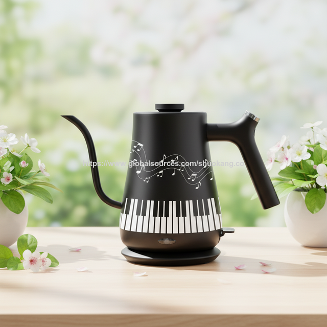 Bouilloire électrique à col de cygne numérique OEM mécanique pour café, pour la maison, l'hôtel, le bureau