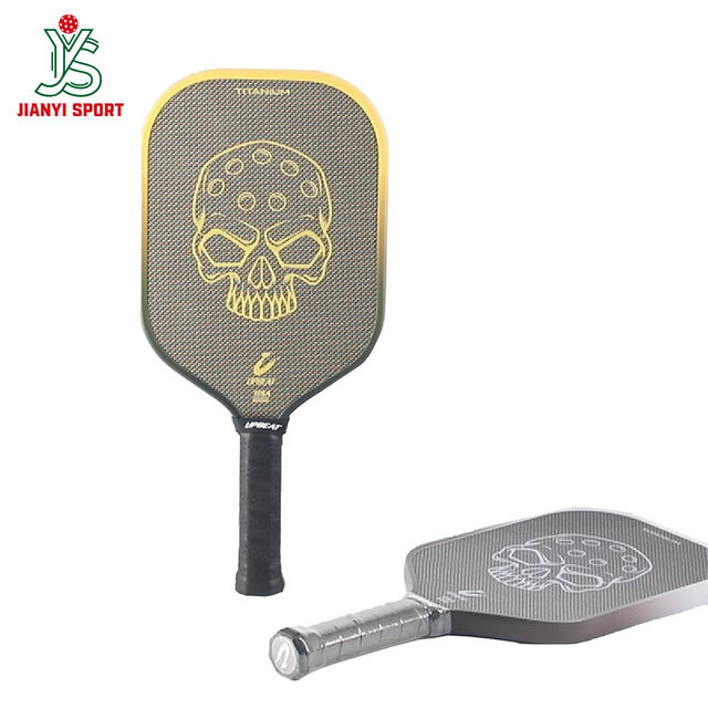 Hersteller Benutzerdefinierte Titan-Pickleball-Schläger - Heißgepresster benutzerdefinierter Schlägerkern für fortgeschrittene Anfänger und Fortgeschrittene
