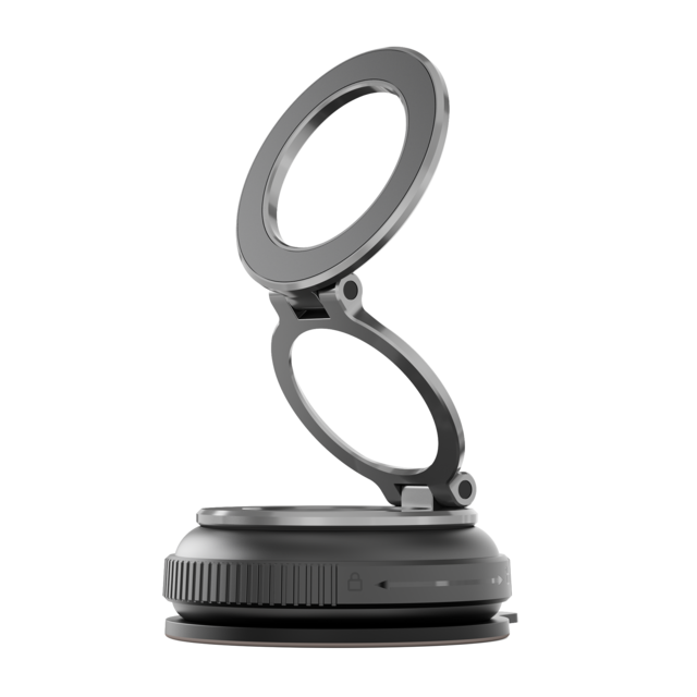 Support de téléphone de voiture rotatif circulaire, nouveau mini produit de fournisseur en gros chinois 2026, style plié, haute qualité, prix bas