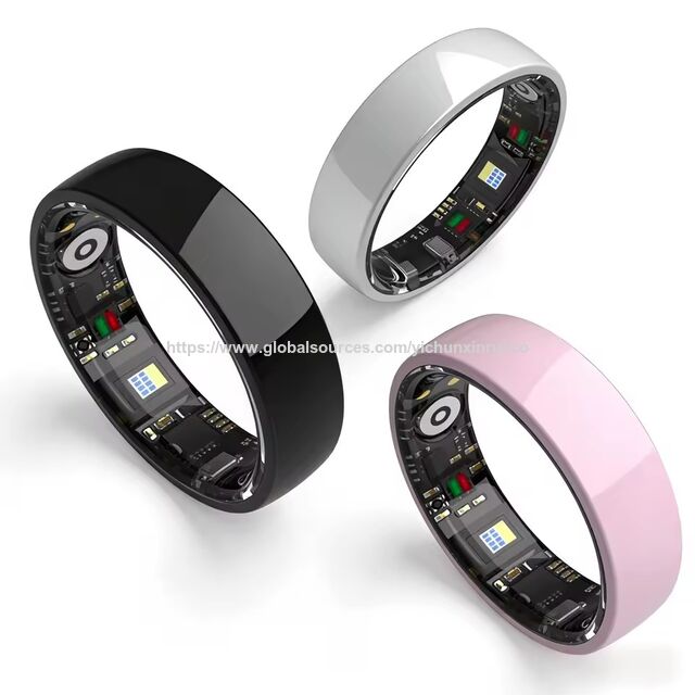 Smart Ring Lightweight Health Tracker For Heart Rate Blood Oxygen Sleep ...