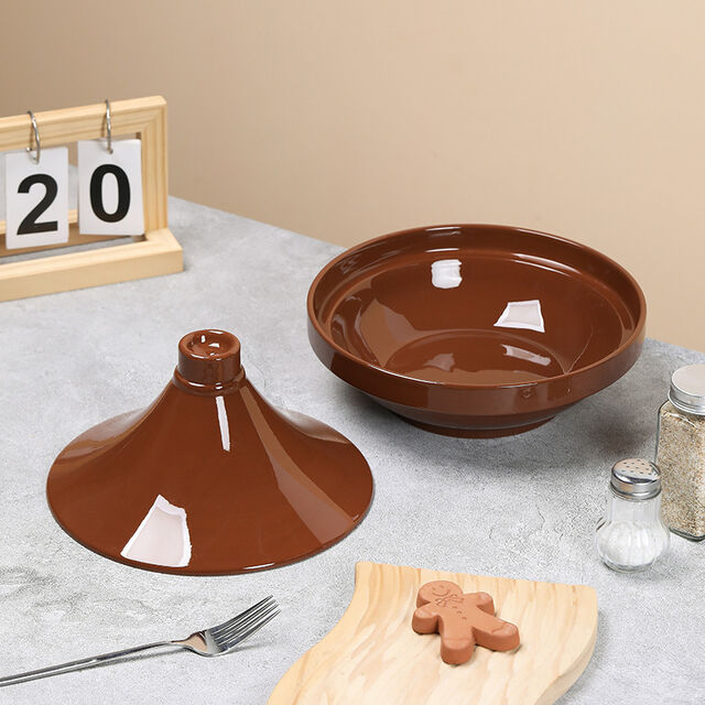 Olla de cocción lenta para tagine, olla marroquí, tagine de cocina con tapa, apto para lavavajillas, tagines
