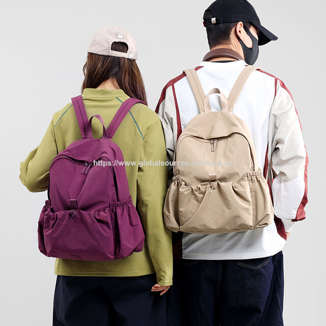 Sac à Dos Femme Multifonctionnel, Tendance, Portable, Grande Capacité, Style Simple pour Voyage, École et Quotidien for sale at factory direct price