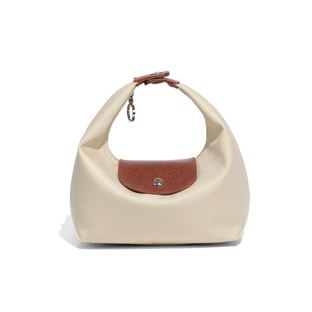 Nova Bolsa de Almoço de Nylon para o Trabalho, Bolsa Bento de Mão, Bolsa Transversal de Ombro, Bolsa de Bolinho para Axila