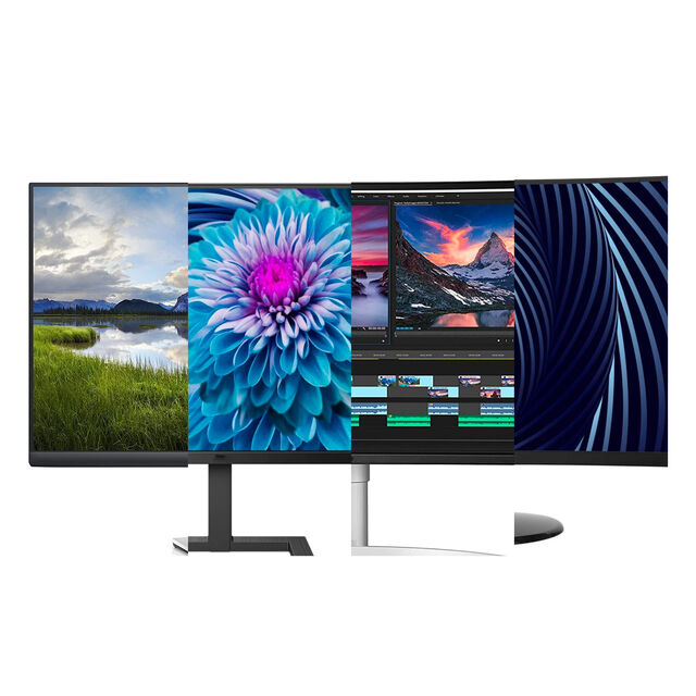 Monitor Gaming E-Sports 27" 4K untuk Kantor dengan Layar LCD Quantum Dot 75Hz Self-Luminous