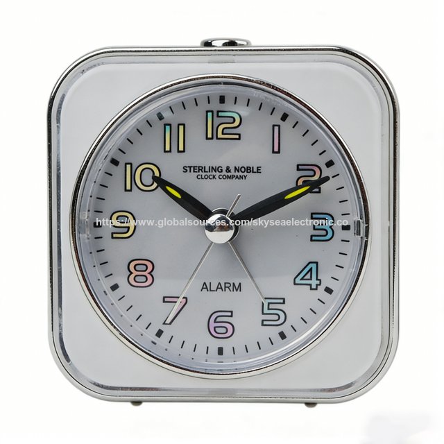 Reloj Despertador Cuadrado al por Mayor #12439 Diseño Minimalista para Uso en Oficina y Hogar for sale at factory direct price