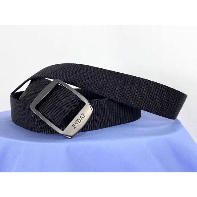 Heavy Duty Military Style Webbing Belt Cotton Canvas 120cm Adjustable for Outdoor Tactical Use Alloy Inner Belt for sale at factory direct price