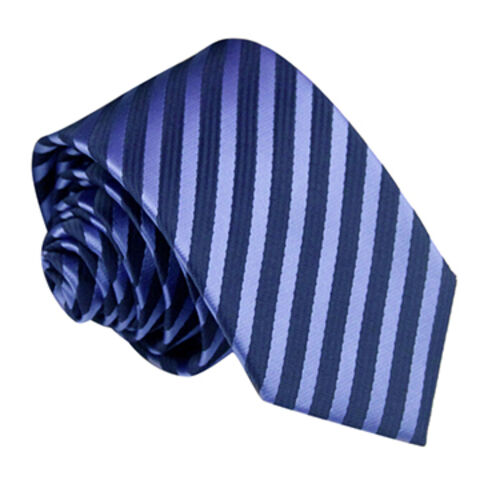 Blaue Jacquard-Krawatten aus Polyester in verschiedenen Farben JX for sale at factory direct price
