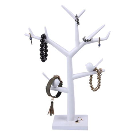 Support Créatif en Forme d'Arbre pour Bijoux : Présentoir pour Colliers, Bagues et Bracelets for sale at factory direct price