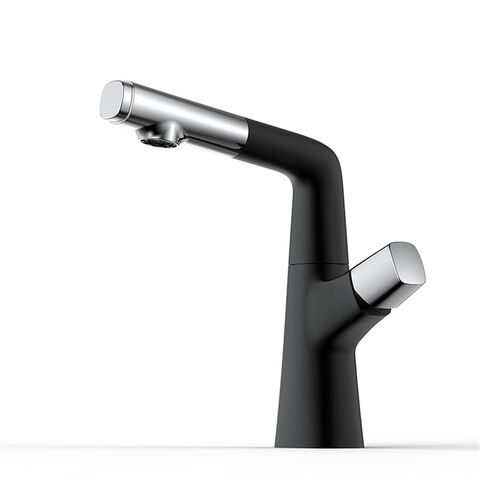 Grifo Mezclador de Baño de Lujo Negro y Dorado JX for sale at factory direct price