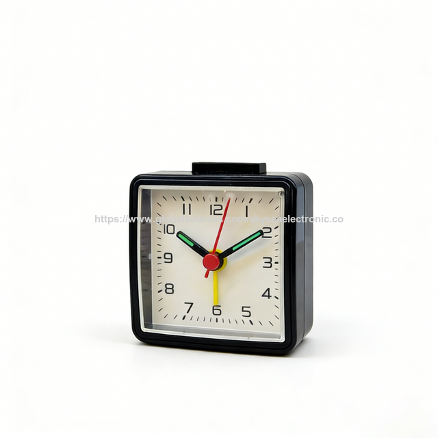 Reloj Despertador Cuadrado al por Mayor #11098 con Diseño Minimalista Retro para Oficina, Hogar y Niños for sale at factory direct price