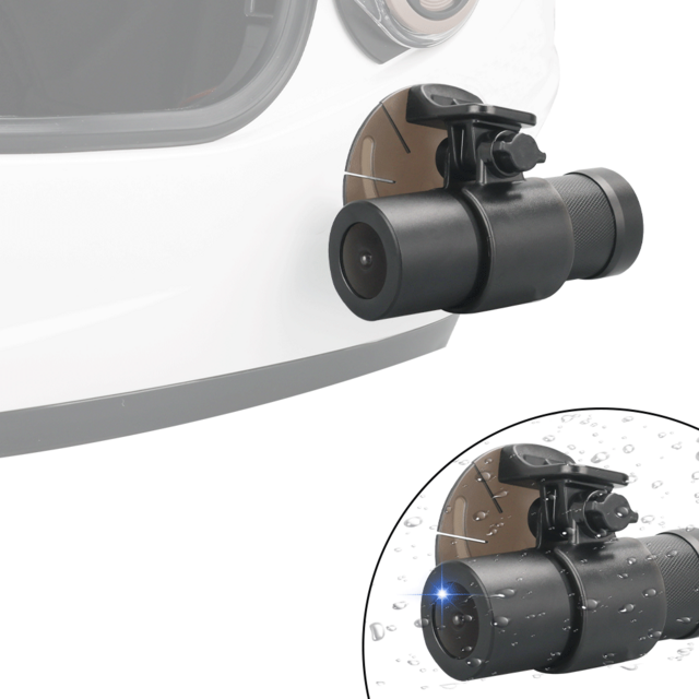 Caméra de Casque VSYSTO 2K, WiFi 5G, Marche/Arrêt Automatique, Objectif Grand Angle 150 Degrés Vision Nocturne Starlight, Caméra d'Action Étanche