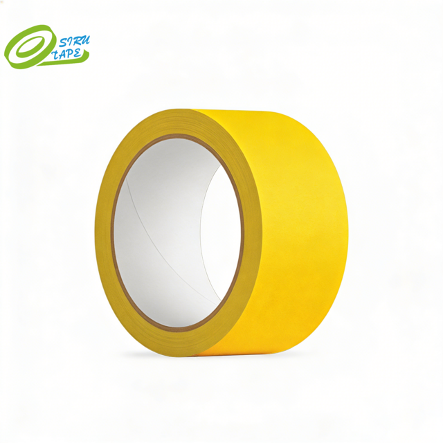 Cinta de enmascarar resistente a UV de 60 días en color amarillo para decoración de casas y hogares for sale at factory direct price