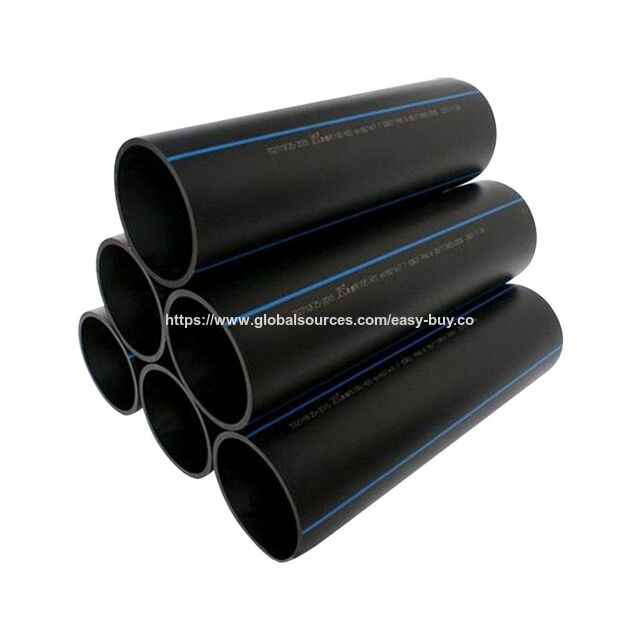 HDPE-Rohr Schwarzwasserversorgung, aus 100% neuem Material, hochdruckbeständig, Bewässerungsrohr for sale at factory direct price