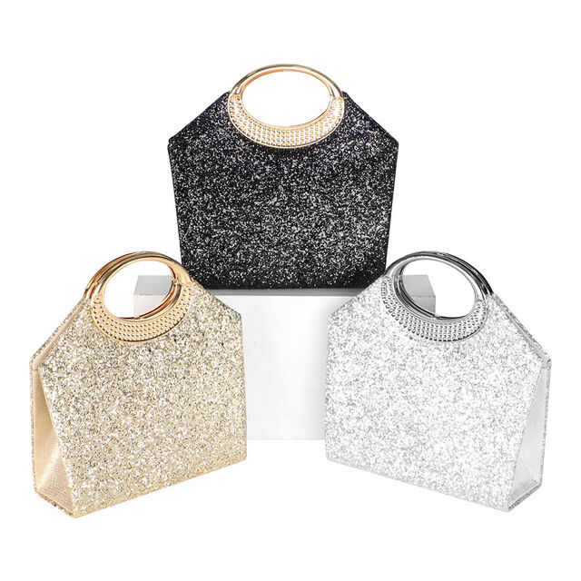 New Sparkling Diamond Handheld Banquet Bag for High end Celebrities Handheld Banquet Bag Sparkling Handheld Bag for sale at factory direct price