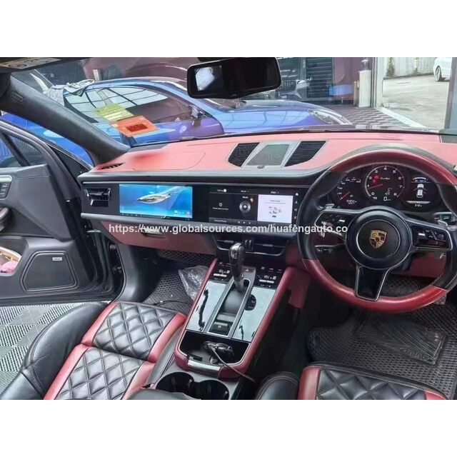 Großhandel 3K Dual Screens Multimedia für Porsche Macan Upgrade auf 2025 Stil mit 8+128G Android 13.0 Passend für Modelle 2013-2017