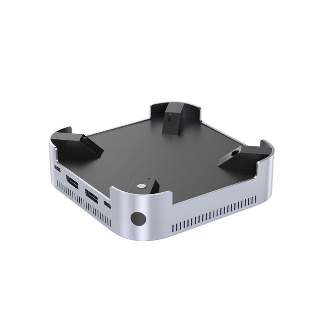 Mac Mini Thunderbolt 3 USB 4.0 40Gbps M.2 NVMe SSD Erweiterungsdock aus Aluminium Space