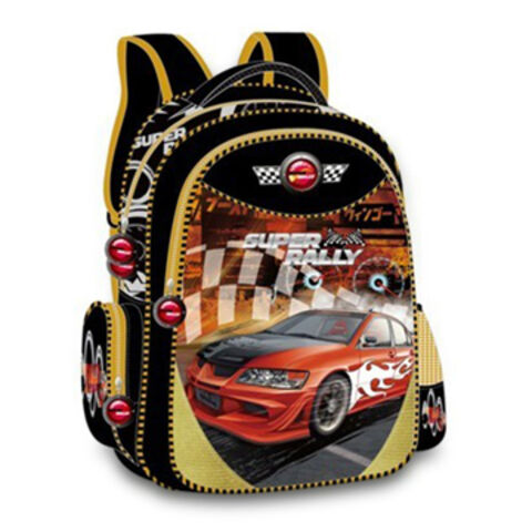Student Backpack, Made of Polyester Material, Different Sizes and Patterns Available for sale at factory direct price
