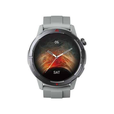 Zeblaze Stratos 3 Ultra 1,43'' AMOLED Display Smartwatch Telefon Eingebautes GPS GNSS Kompass Barometrischer Höhenmesser Anruf Smartwatch