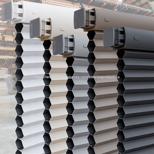 Wholesale Customized No drill no tools honeycomb shades